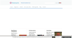 Desktop Screenshot of interactis.ro